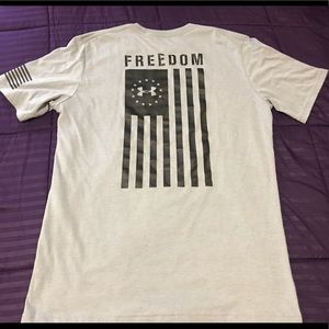 Light Grey UA Freedom Shirt